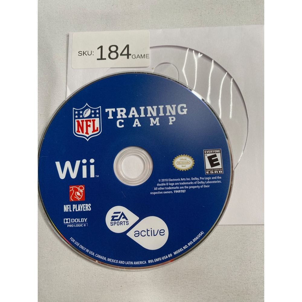 NFL Training Camp Nintendo Wii EA